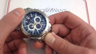 Carl F Bucherer Patravi TravelTec GMT Chronograph Luxury Watch Review [upl. by Snyder]