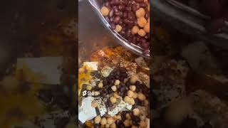 Plant based vegan chili shortsfeed food vegetariandish [upl. by Ivett505]