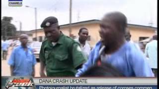 Photojournalist brutalized as release of Dana Air crash corpses commence [upl. by Aerdnu]