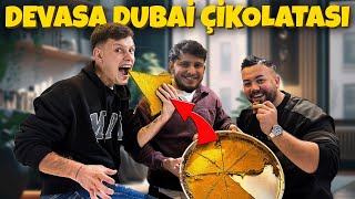 DÜNYANIN EN BÜYÜK DUBAİ ÇİKOLATASINI YAPTIK  BATUHAN BORA [upl. by Coleen]