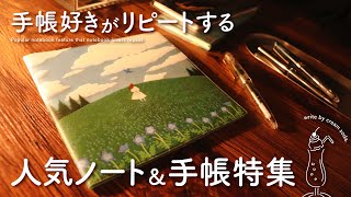 【おすすめノート】手帳好きがリピートする 日々を彩り豊かにする人気ノート＆手帳紹介 [upl. by Stouffer]