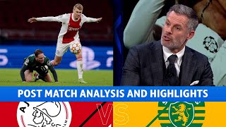 Ajax vs Sporting CP Post Match Analysis amp Highlights  CBS Sports Golazo [upl. by Khalid]