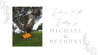 Marriage of BethanyMay Anderson to Michael Van Niekerk Nov 30th 2024 [upl. by Copp700]