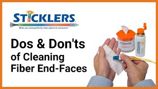 Dos and Donts of Cleaning Fiber EndFaces [upl. by Leoj]