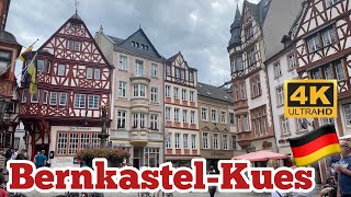 BernkastelKues in the Mosel region  Walking Tour  Travel vlog  GoPro [upl. by Alletsyrc]