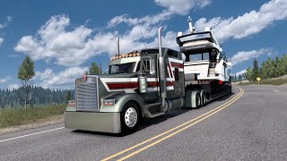 Yacht Transport  Kenworth W900  American Truck Simulator [upl. by Eneryc496]