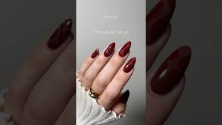 the texture on these nails is SO cool  diy gel nail tutorial  nails tutorial nailart diy [upl. by Nitsyrk516]