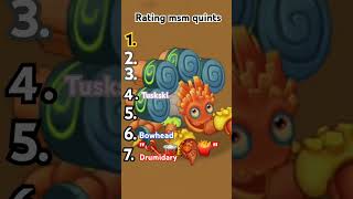 Rating msm quints mysingingmonsters msmrating [upl. by Sardella]