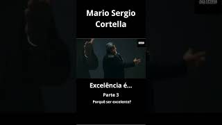 Mario Sérgio Cortella Excelência é  Parte 3 shorts [upl. by Ute]