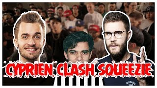 Cyprien CLASH Squeezie  CLIP OFFICIEL [upl. by Klapp]