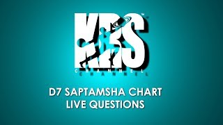 D7 Saptamsha Houses in Vedic Astrology and Live questions [upl. by Arym360]