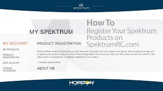 How to Register Your Spektrum Transmitter [upl. by Aerbua]