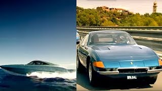 Ferrari Daytona vs XRS 48 Boat Part 2  Top Gear [upl. by Aeslehs]