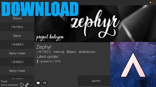 DOWNLOAD Zephyr Hacked Client WORKS 2024  Ambrosial [upl. by Valenta]