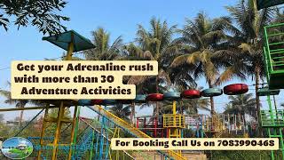 Mauli Agro Farms Adventure resort with Kasarsai Dam 15 mins from Hinjewadi 🏞️ [upl. by Adnohs]