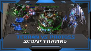 StarCraft 2 RuFF Highlight Scrap Trading [upl. by Adnuahsar513]