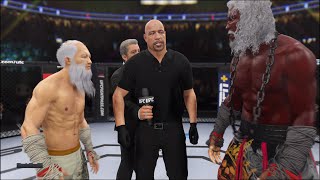 UFC 4  Old Bruce Lee vs Old Nick  Super Dragon 🔥 [upl. by Kieffer793]