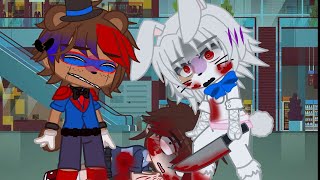 If Vanny Killed Gregory  Security Breach  Gacha Club FNAF  Ft Vanny Glamrock freddy Gregory [upl. by Zarihs891]