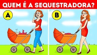 TREINE O SEU CÉREBRO E REAÇÃO COM ESTES 11 DESAFIOS CEREBRAIS [upl. by Ycrep]