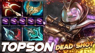 TOPSON SNIPER  DEAD SHOT  Dota 2 Pro Gameplay Watch amp Learn [upl. by Diann]