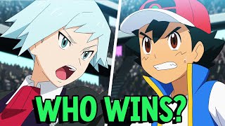 ASH vs STEVEN  THE HOENN CHAMPION  Pokémon Journeys [upl. by Tranquada]