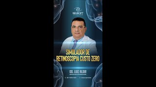 SIMULADOR DE RETINOSCOPIA CUSTO ZERO  NEUROPTVISION  OD LUIZ ALDIR [upl. by Lemaceon]