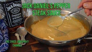 Jack Daniels Pepper Steak Sauce  Whisky and Pepper Sauce  Jack Daniels Steak Sauce [upl. by Shiller]