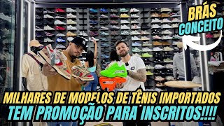 👟FORNECEDOR DE TÊNIS IMPORTADOS 11 EXCLUSIVOS PARA COLECIONADORES SNEAKERS 11 brás sneakers [upl. by Fortunna523]