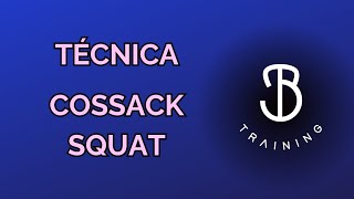 COSSACK SQUAT  Técnica correcta [upl. by Carr]