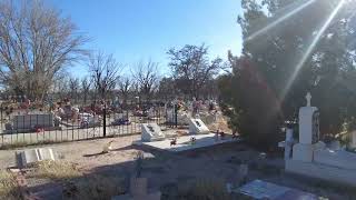 San Albino Cemetery Mesilla New Mexico [upl. by Reames]