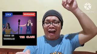 Lyka Estrella vs Mariane Osabel Singing I Believe Reaction [upl. by Eleonora]