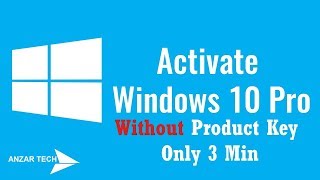 How to Activate Windows 10 Pro Permanent Free  Urduhindi  ANZAR TECH [upl. by Hermy]