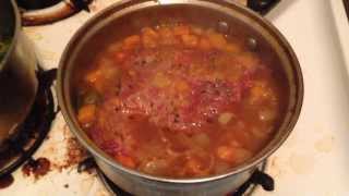 How to make boiled beef brisket [upl. by Nirrej]