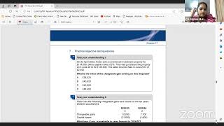 ACCA UK Taxation FA 2023 Chapter 17 CGT [upl. by Ojoj]