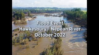 Timelapses of the HawkesburyNepean floods of October 2022 [upl. by Michigan]