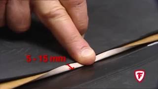 Seaming with Firestone QuickSeam Splice Tape [upl. by Arica]