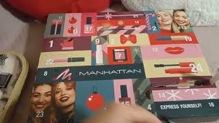 Kalendarz adwentowy od Manhattan💅💄 Unboxin [upl. by Yadahs328]