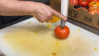 How to Cut Tomatoes [upl. by Asilegna]