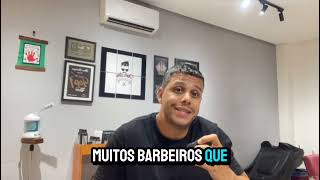 Barbeiro ex vendedor saindo de mercado das vendas para ser profissional de Barbearia [upl. by Sheeran128]