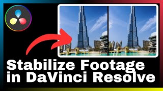 How to Stabilize Footage in DaVinci Resolve [upl. by Enilekcaj]