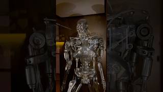 Terminator 2 Endoskeleton from the Movie Terminator2 arnoldschwarzenegger MovieProp [upl. by Meehar]