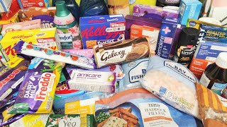 Food Shop from Ocado and Tesco Monthly Grocery Haul [upl. by Klos]