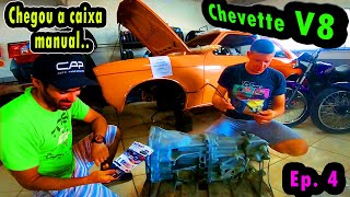 Chegou a CAIXA 6 MARCHAS para o CHEVETTE V8 [upl. by Oilut]