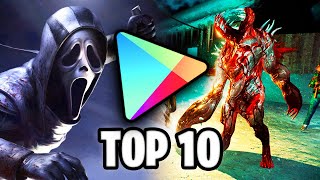 ✔️Top 10 Juegos de Terror Multijugador para ANDROID✔️ [upl. by Aihc775]