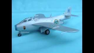 HELLER 172 Saab J29 Tunnan  A Build In Pictures [upl. by Valina428]