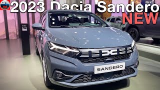 NEW 2023 Dacia Sandero  Overview REVIEW interior amp exterior [upl. by Aw]