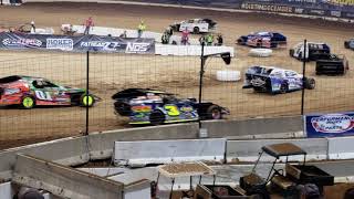 2018 Gateway Dirt Nationals Modified Friday night Amain 2 [upl. by Fisch259]