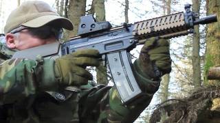 Airsoft War ICS SG552 MRSDE ICS CXP08 Section8 HD [upl. by Anos]