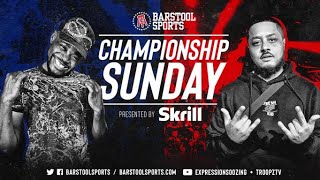 ARSENAL 51 EVERTON  Championship Sunday From Barstool Philly Bar WTroopz Presented by Skrill [upl. by Ahsilek996]