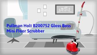 Easy To Use Gloss Boss Mini Floor Buffer [upl. by Albrecht]